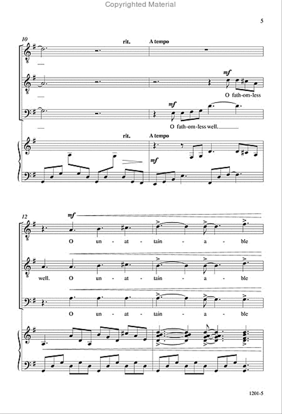 O Burning Mountain - TTB/TBB Octavo TTB scores gallery preview page 4
