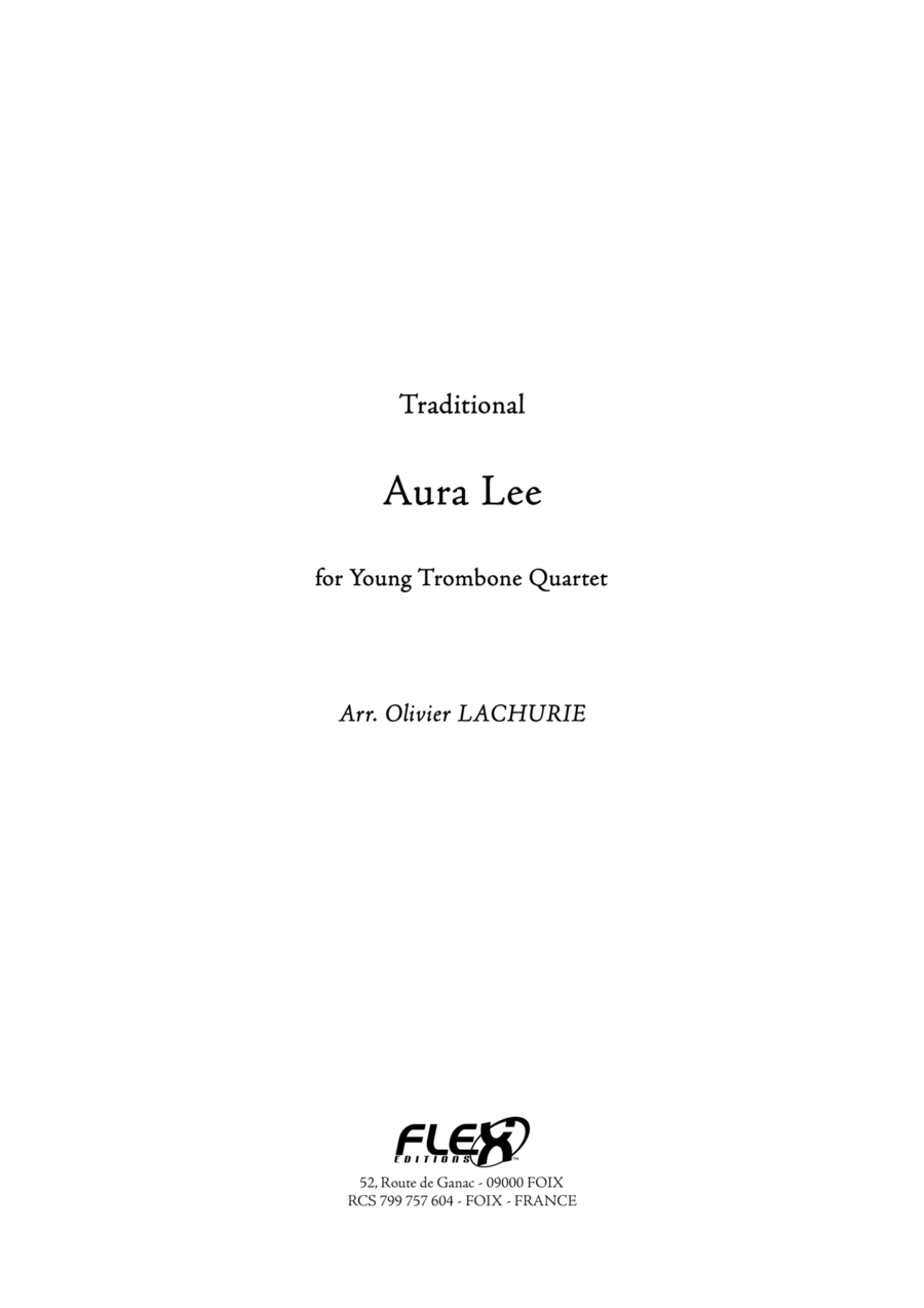 Aure Lee Trombone scores gallery preview page 1
