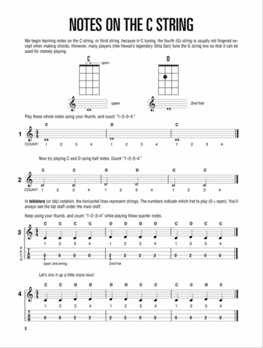 Hal Leonard Ukulele Method Book 1 Ukulele scores gallery preview page 4