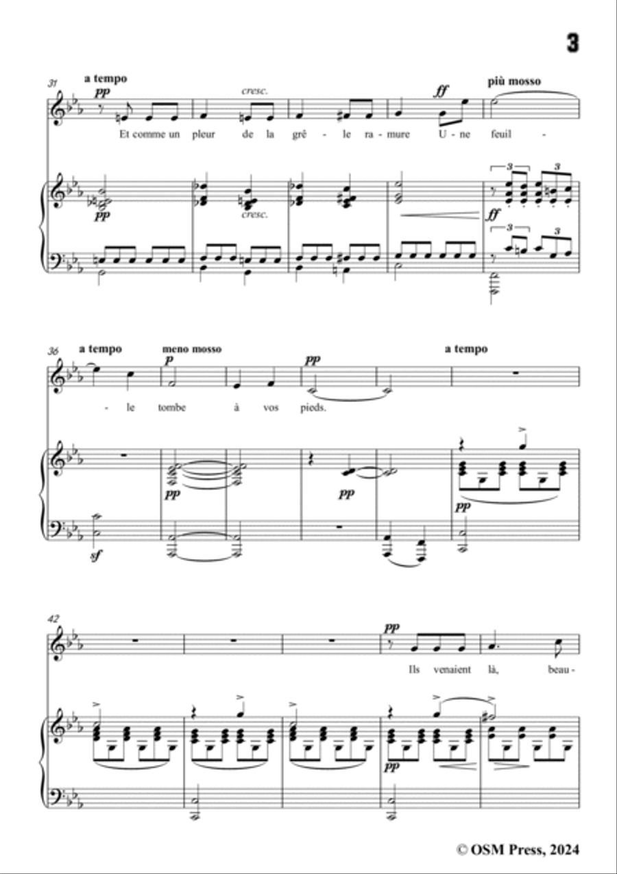 B. Godard-Le banc de pierre,in c minor Voice scores gallery preview page 5