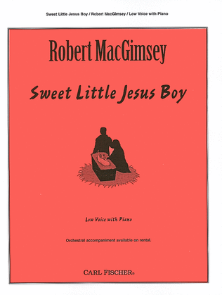 Book cover for Sweet Little Jesus Boy - Low Voice