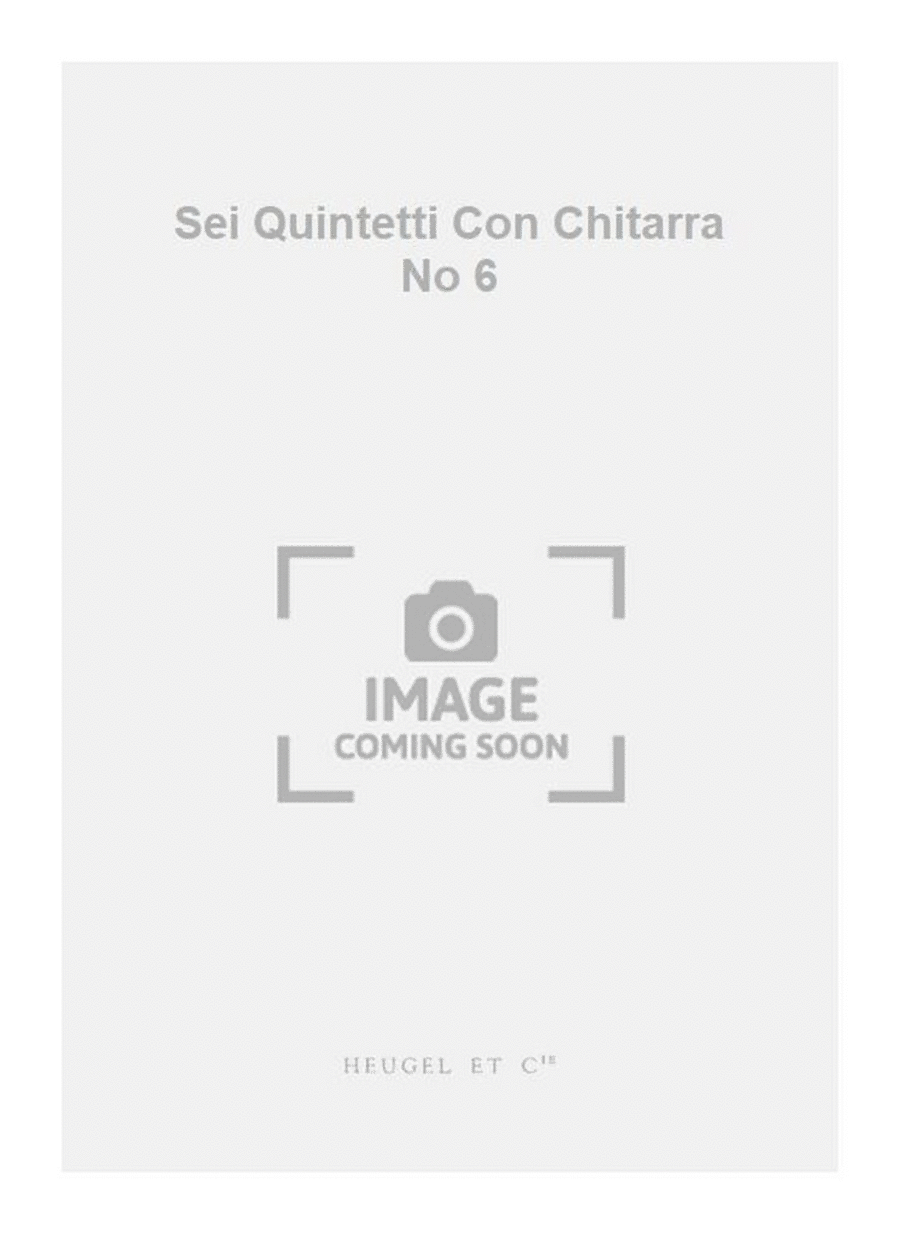 Sei Quintetti Con Chitarra No 6 Guitar Ensemble scores gallery preview page 1