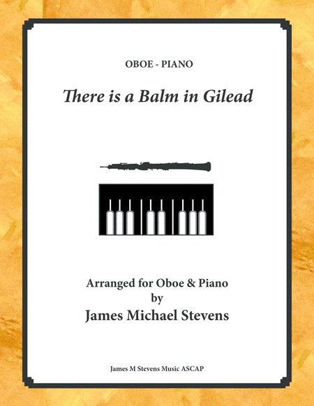 There is a Balm in Gilead - Oboe & Piano image number null