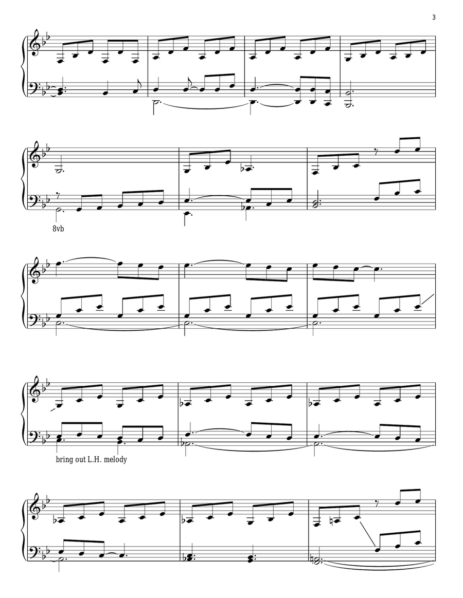 Help! Help! Piano Solo scores gallery preview page 3