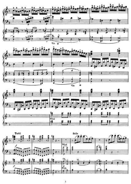 Piano Concerto No 20 in d, K 466 (2 Piano)