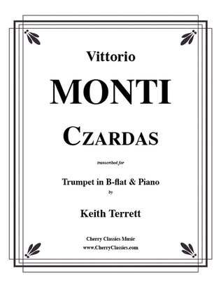 Book cover for Czardas for Trumpet & Piano