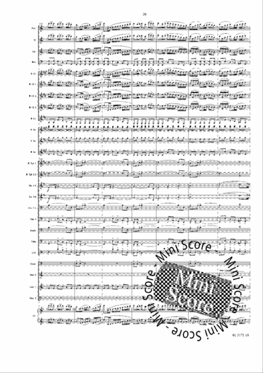 The Bermuda Triangle Concert Band scores gallery preview page 60