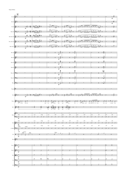 Happy Holiday / The Holiday Season by Martina McBride Full Orchestra - Digital Sheet Music