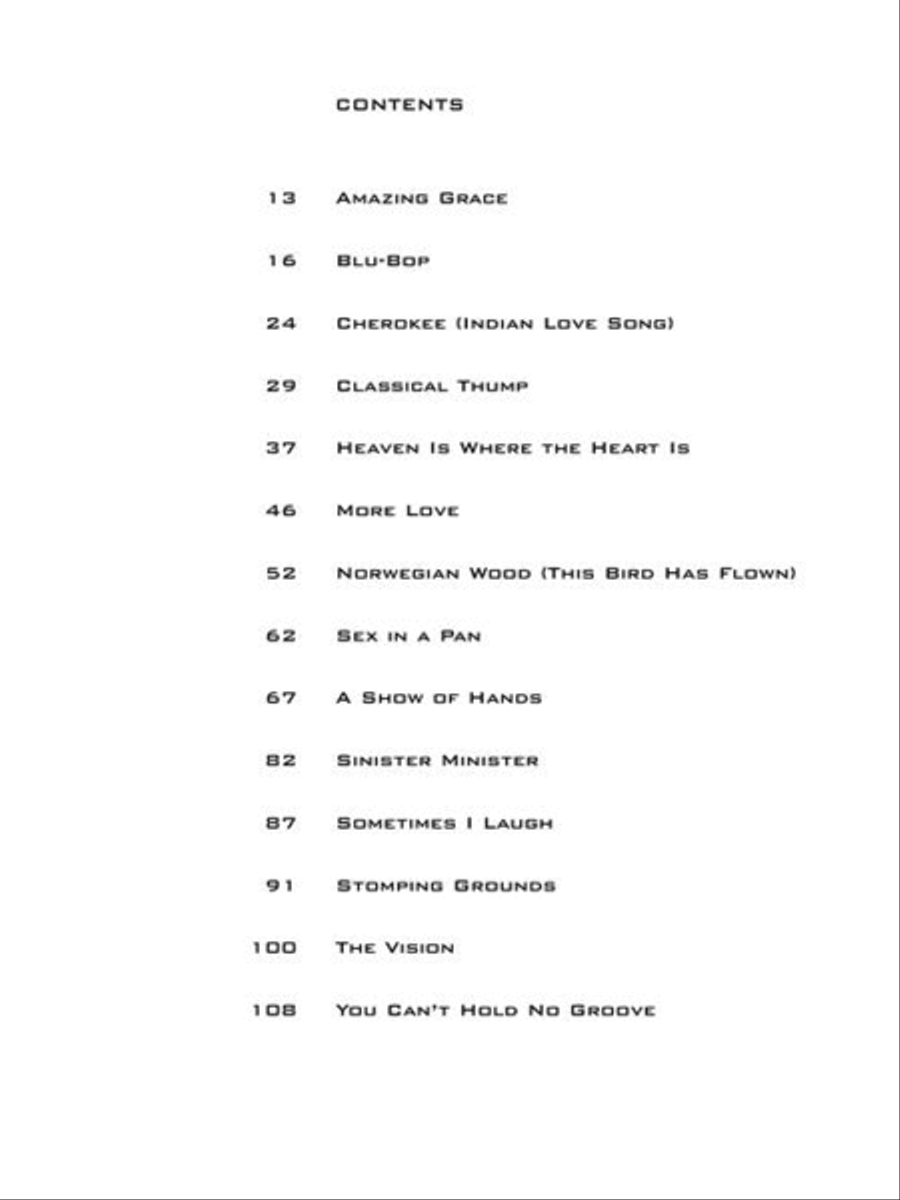 The Best of Victor Wooten Bass Guitar Tablature scores gallery preview page 8