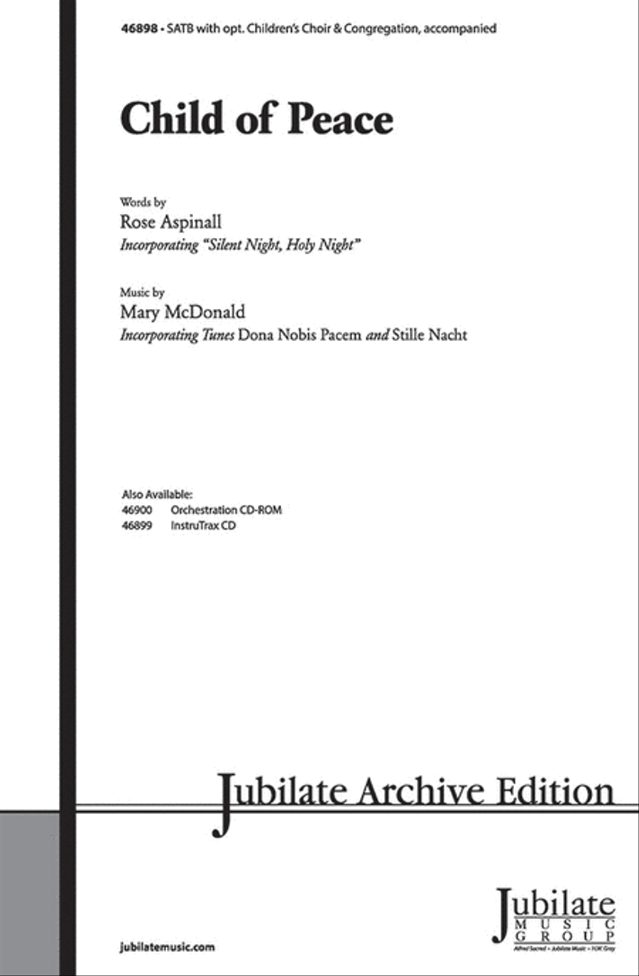 Child of Peace Child of Peace 4-Part scores gallery preview page 1
