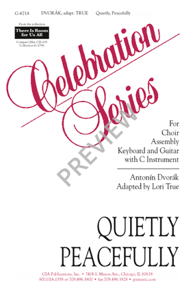 Book cover for Quietly, Peacefully