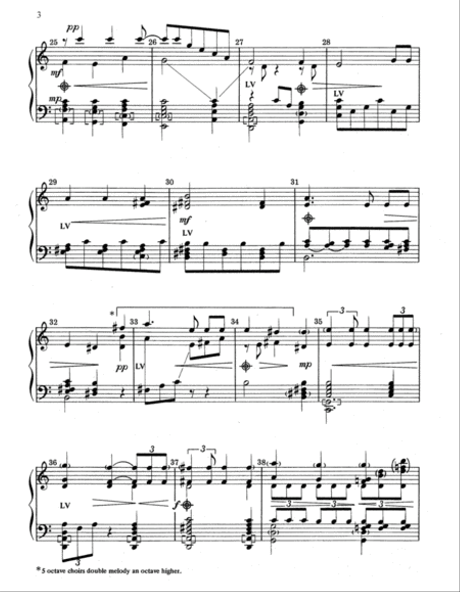 The Lord's Prayer 5-Octaves scores gallery preview page 4
