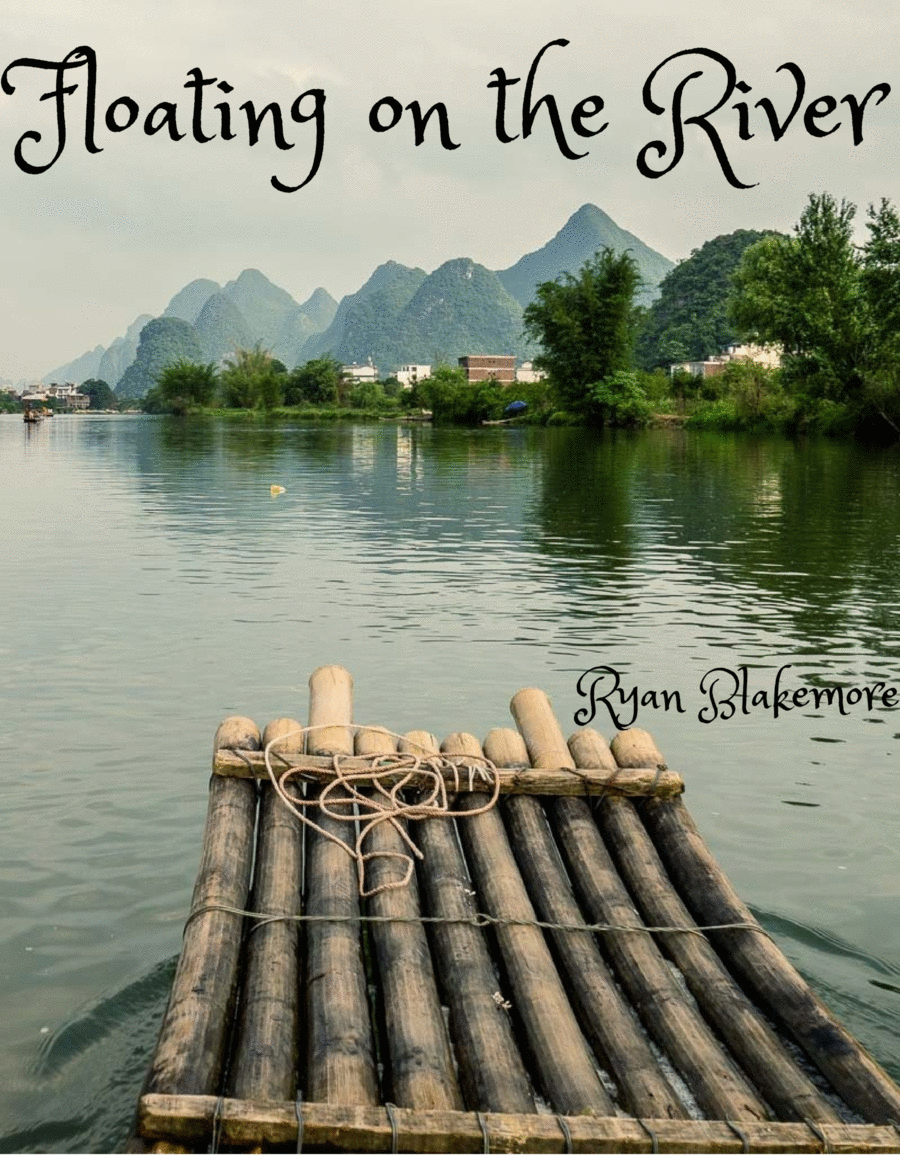 Floating on the River Easy Piano scores gallery preview page 1