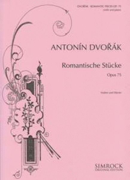 Romantic Pieces For Violin And Piano Op.75