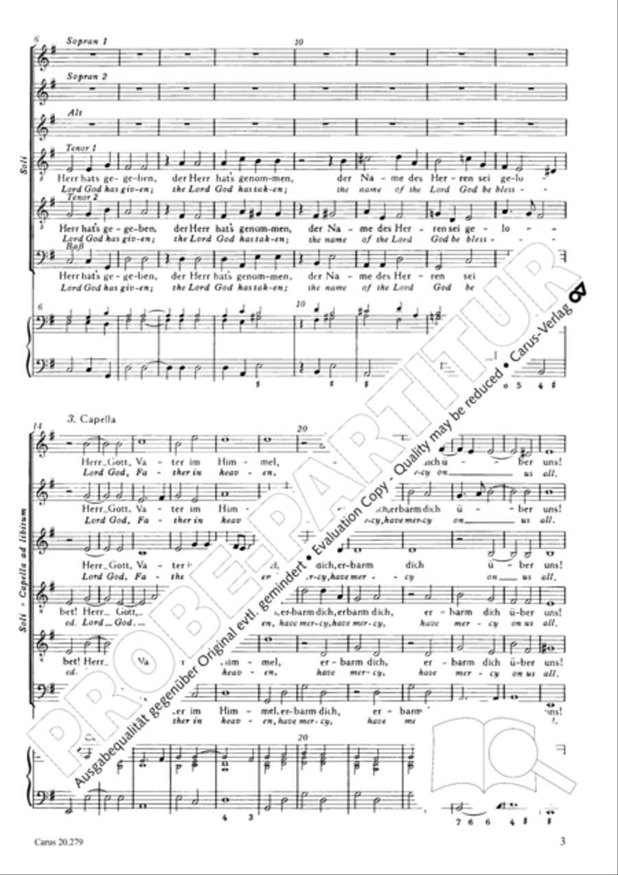 Musikalische Exequien I-III Score scores gallery preview page 6