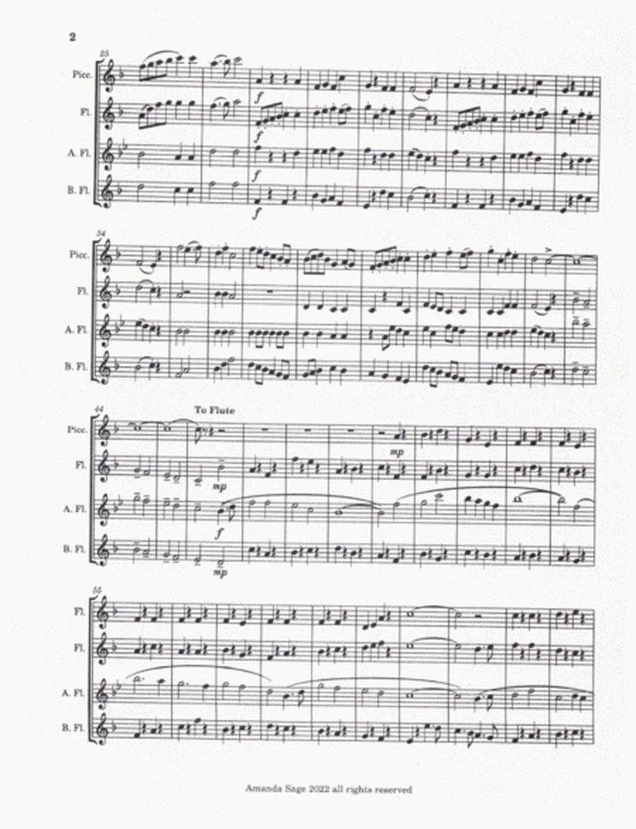 Second Suite in F major