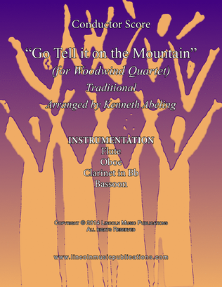 Go Tell it on the Mountain (for Woodwind Quartet)