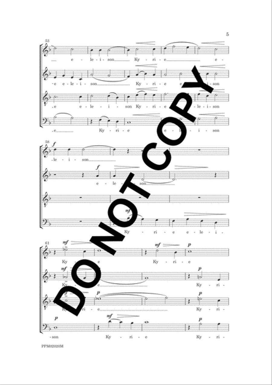 Mass Mass 4-Part scores gallery preview page 8