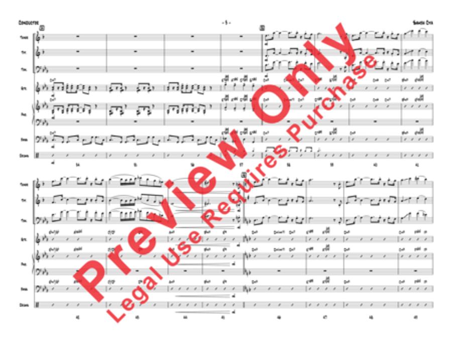 Samba Cya Samba Cya Jazz Ensemble scores gallery preview page 16
