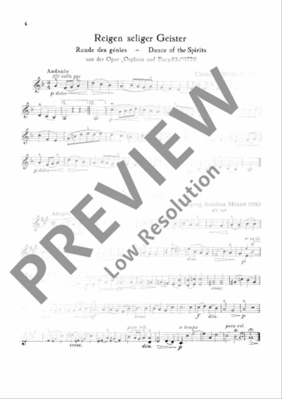 The classical Violin Violin scores gallery preview page 5