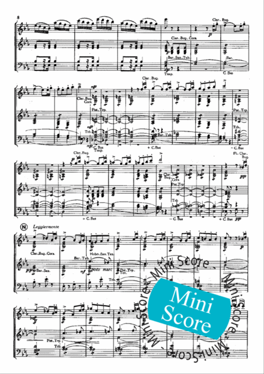 Martha Concert Band scores gallery preview page 9