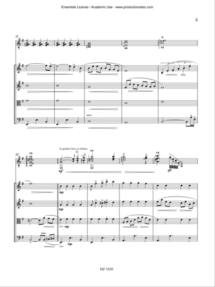 Twilight Serenade Cello scores gallery preview page 5