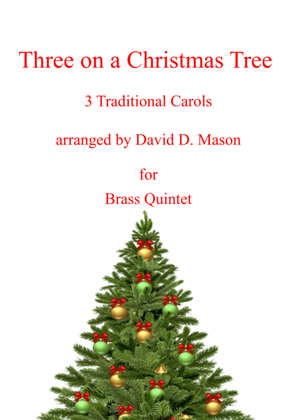 Book cover for Three on a Christmas Tree
