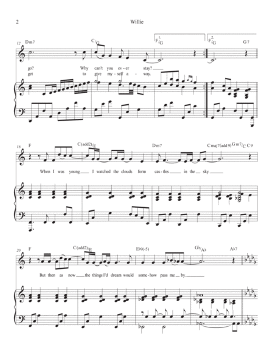 Willie Voice scores gallery preview page 2
