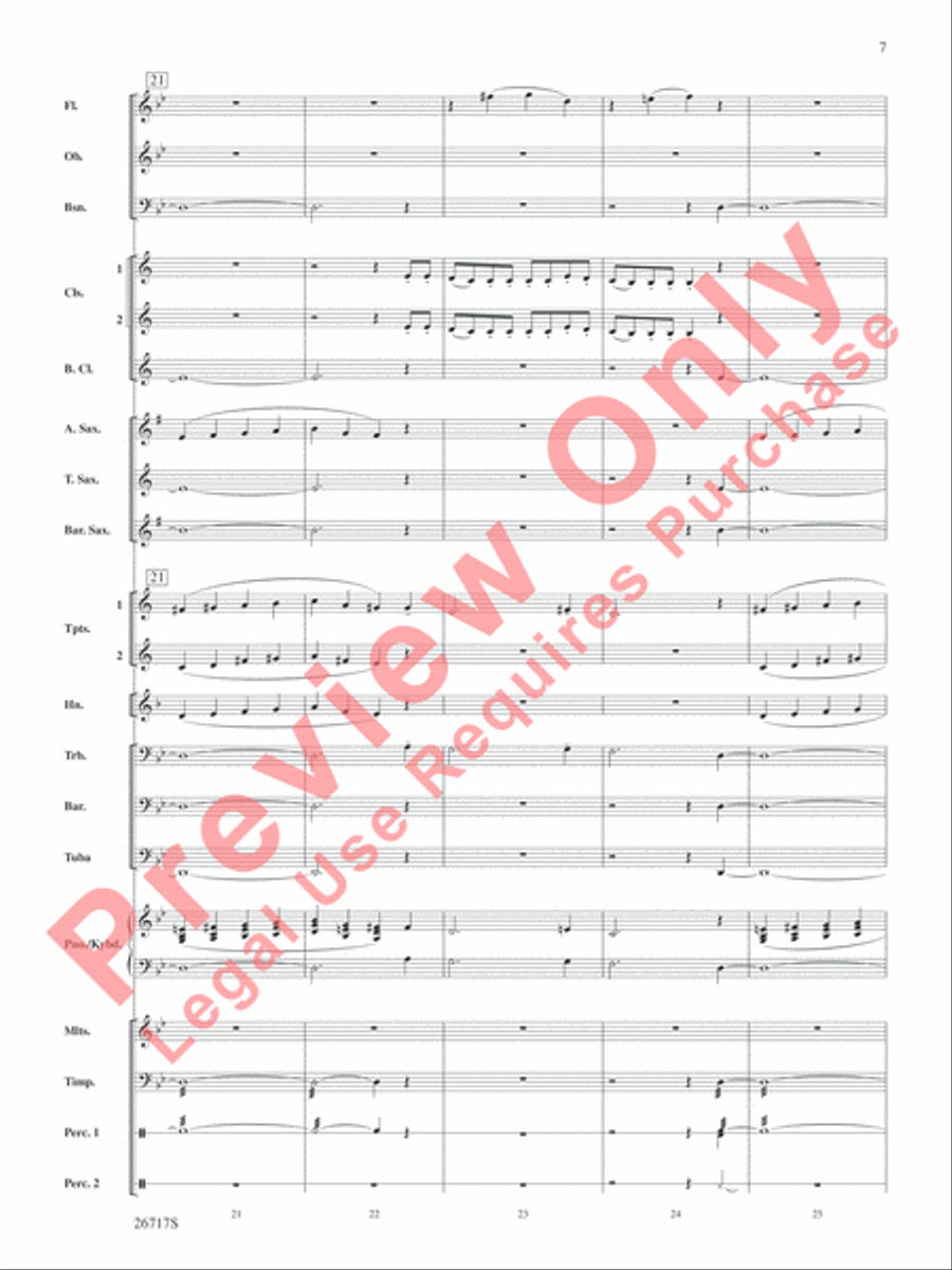 Dance of the Sugar Plum Fairy Concert Band Methods scores gallery preview page 8