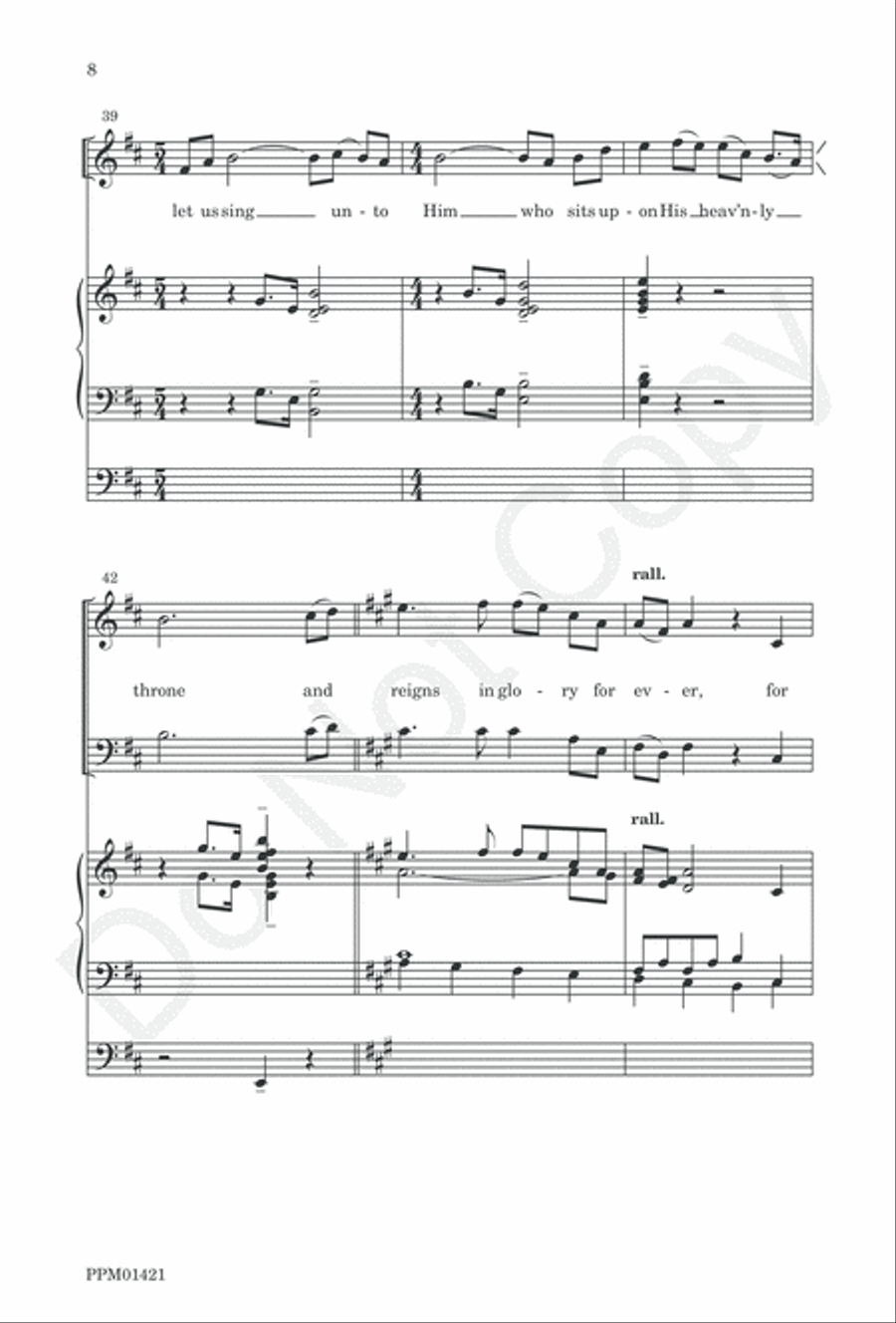 Christ the Lord is King 2-Part scores gallery preview page 11