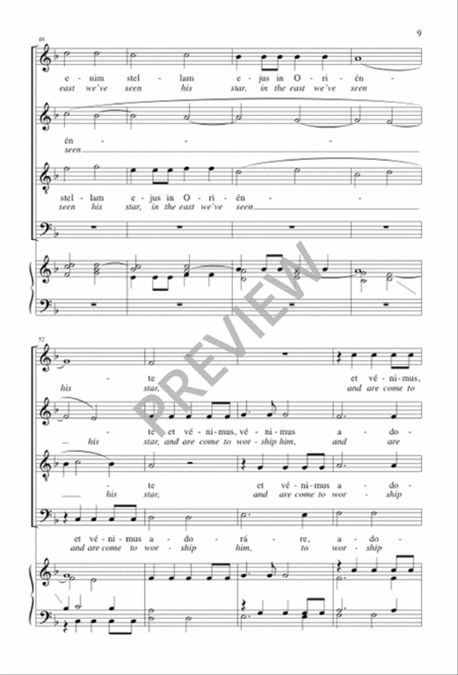 Reges de Saba Reges de Saba 4-Part scores gallery preview page 9