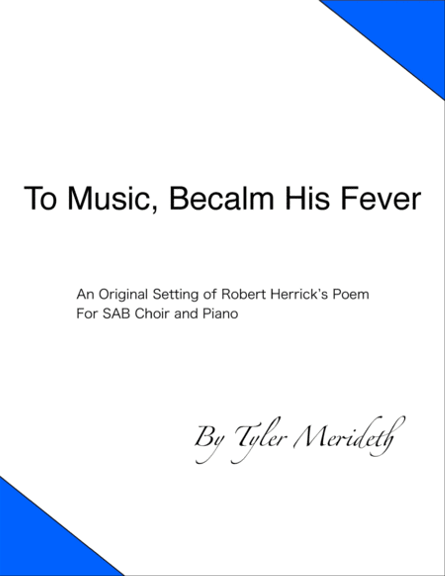 To Music, Becalm His Fever 4-Part scores gallery preview page 1