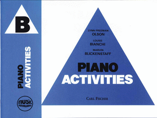 Book cover for Music Pathways - Piano Activities B