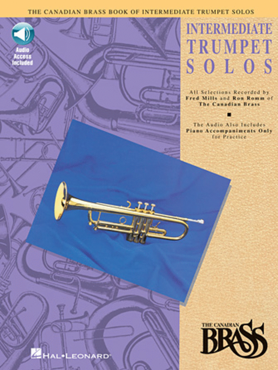 Book cover for Canadian Brass Book of Intermediate Trumpet Solos