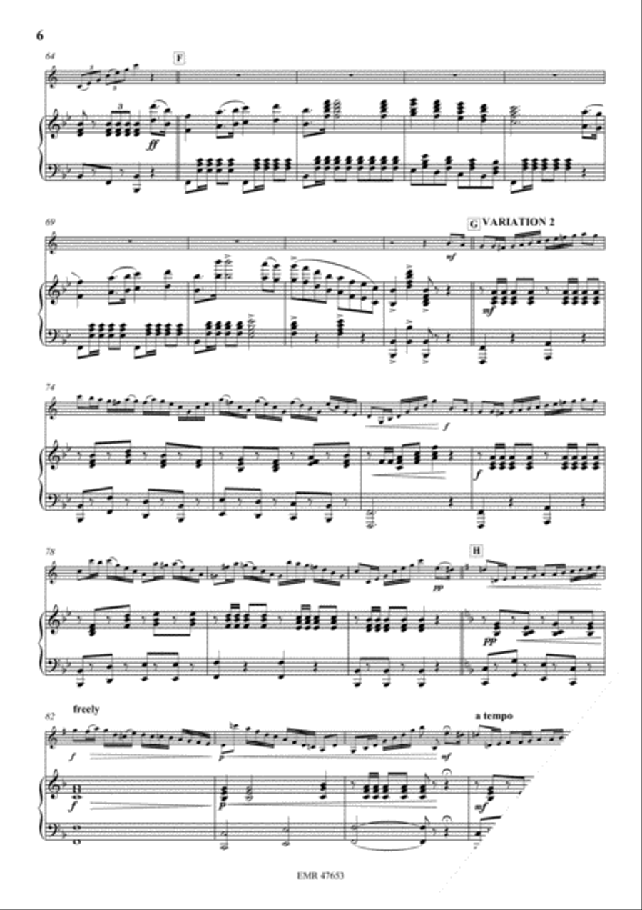 Air Varie Clarinet Solo scores gallery preview page 7