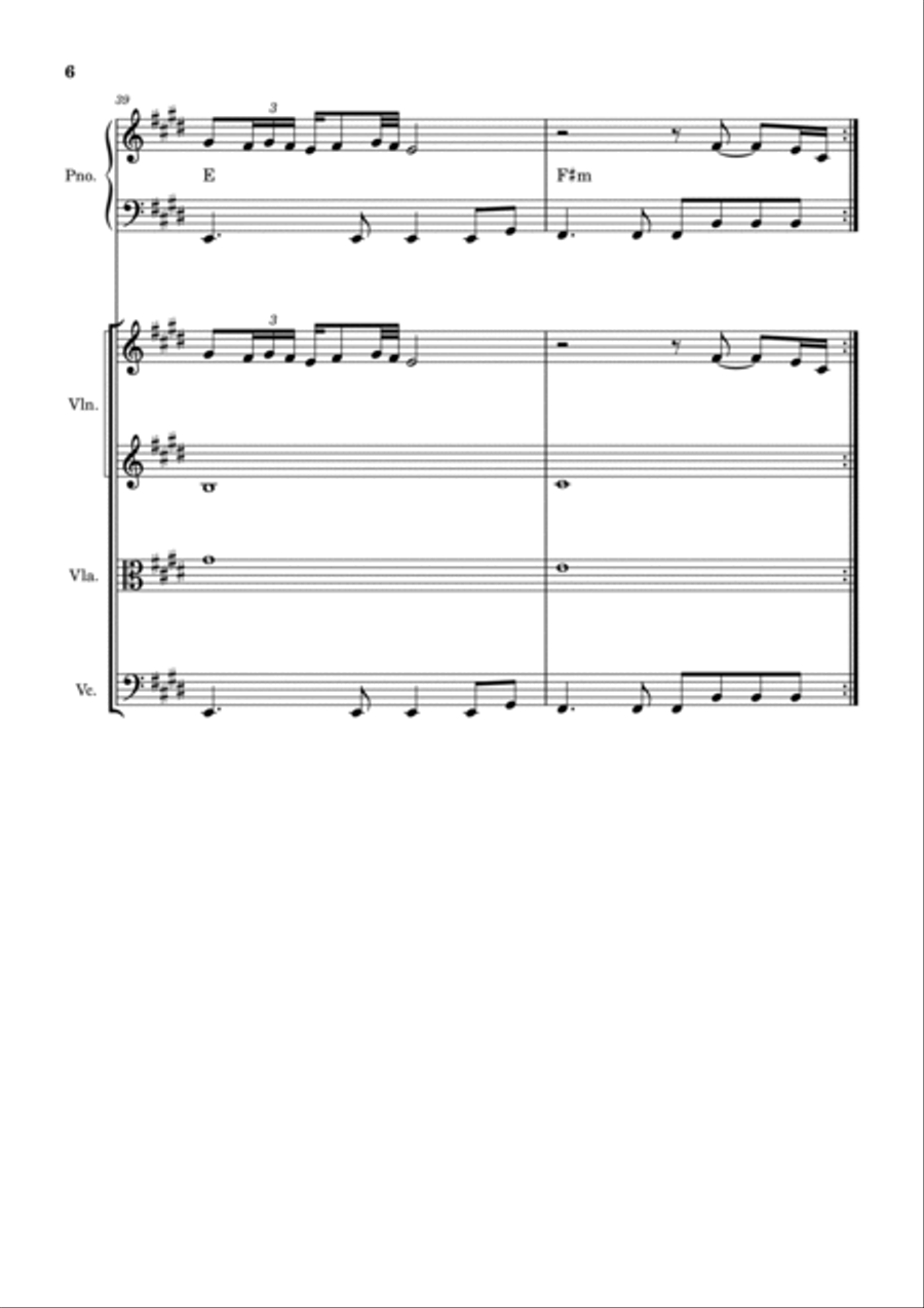 Cruisin' String Quartet scores gallery preview page 6