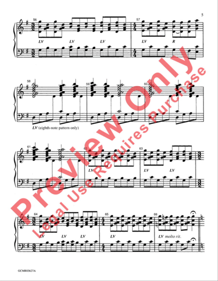 Come, Christians, Join to Sing Choir scores gallery preview page 5