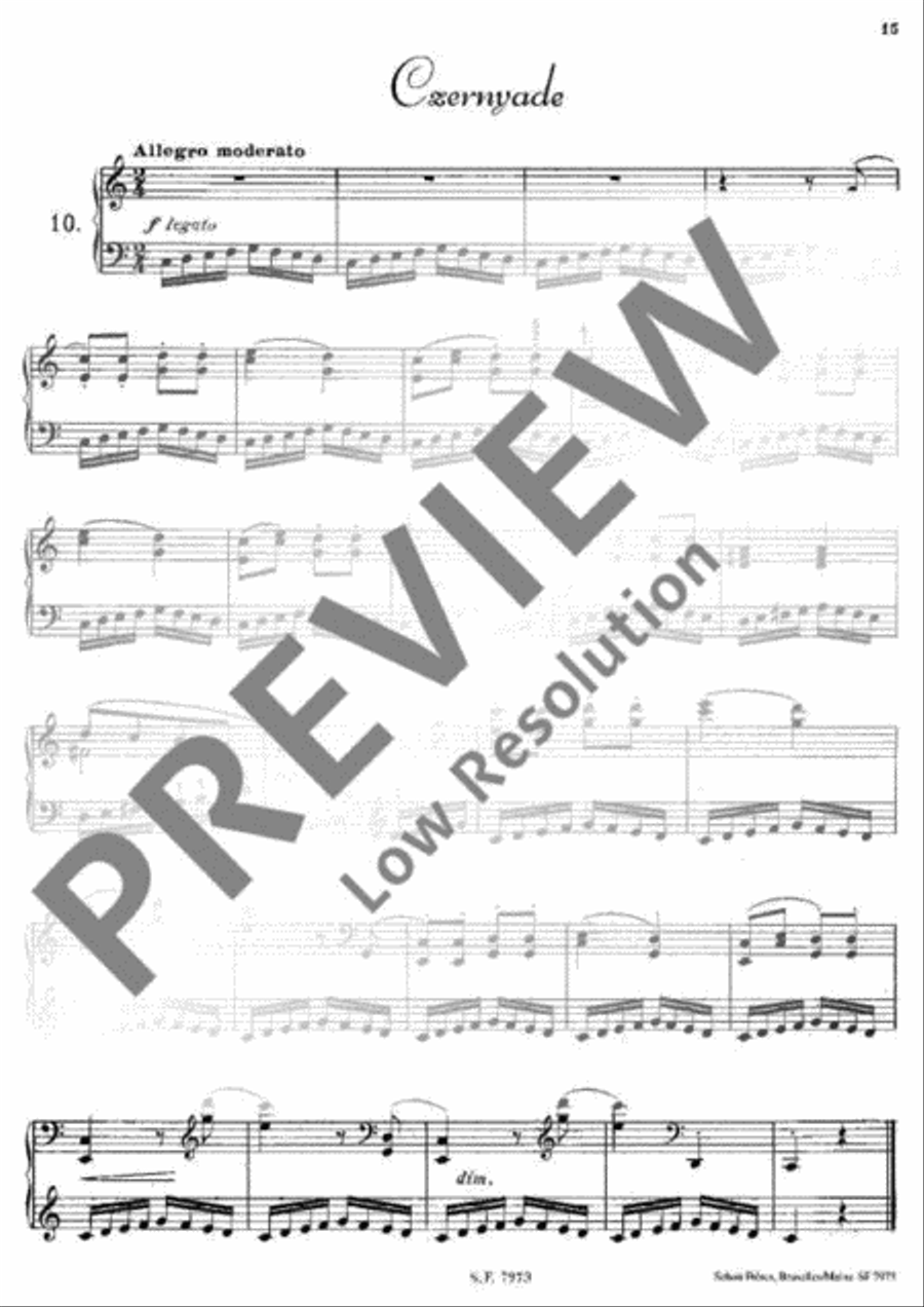 10 Pieces for Children Piano Solo scores gallery preview page 16