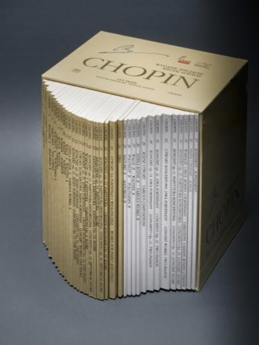 The National Edition of The Works of Fryderyk Chopin (miniature edition) Piano Solo scores gallery preview page 1