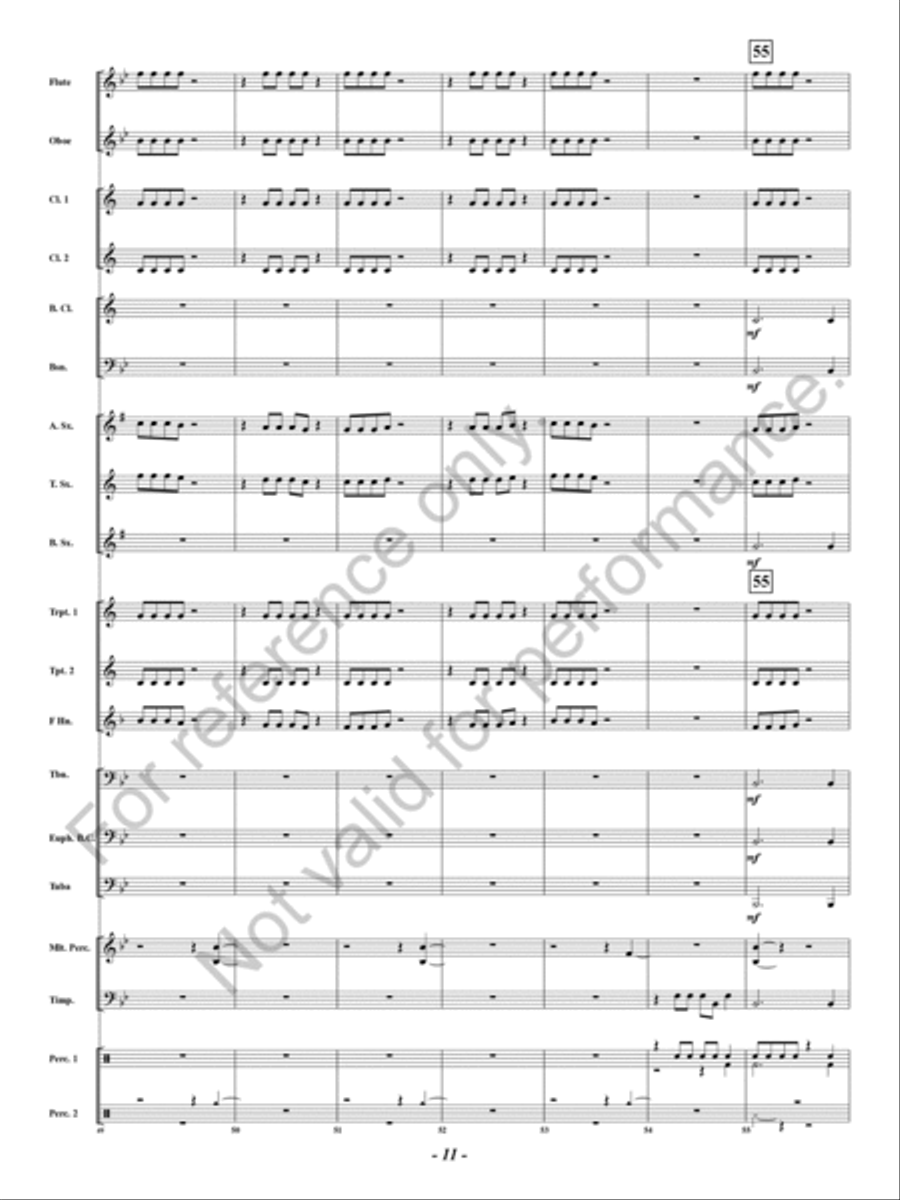 Firebolt Firebolt Concert Band scores gallery preview page 12