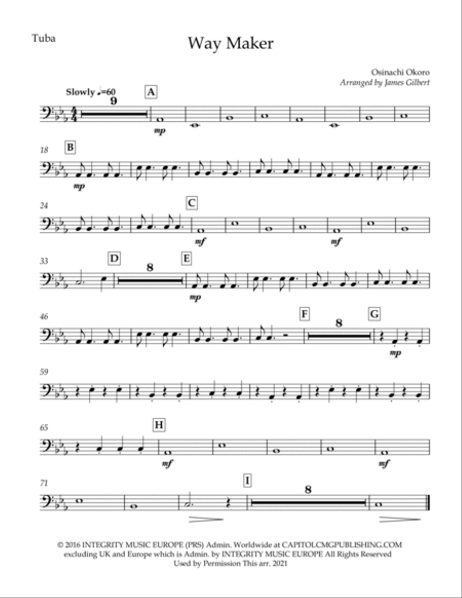 Way Maker Full Orchestra scores gallery preview page 2