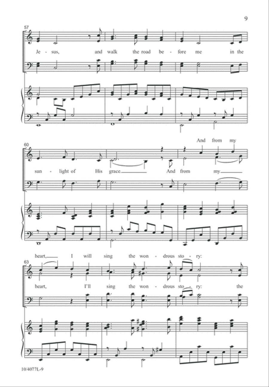 The Glory of the Cross 4-Part scores gallery preview page 10
