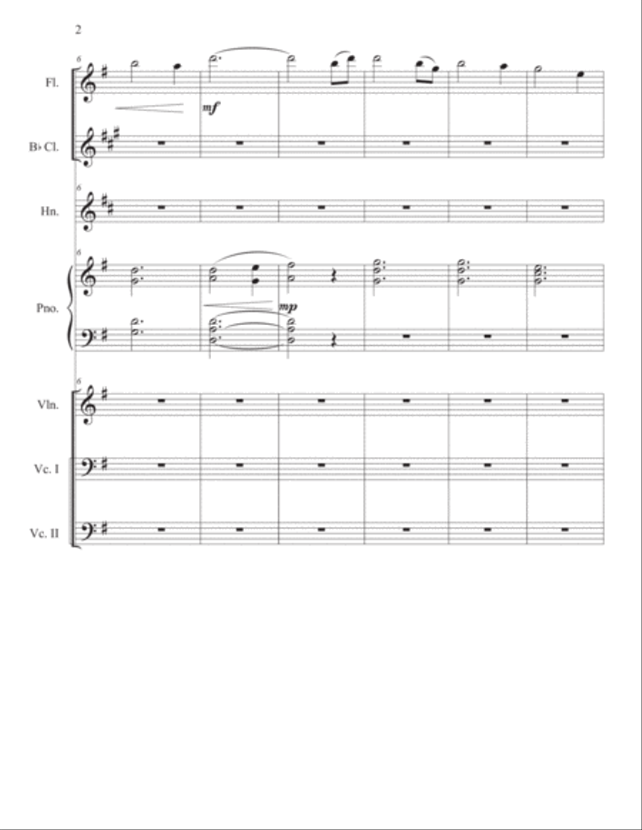 Amazing Grace Small Ensemble scores gallery preview page 3