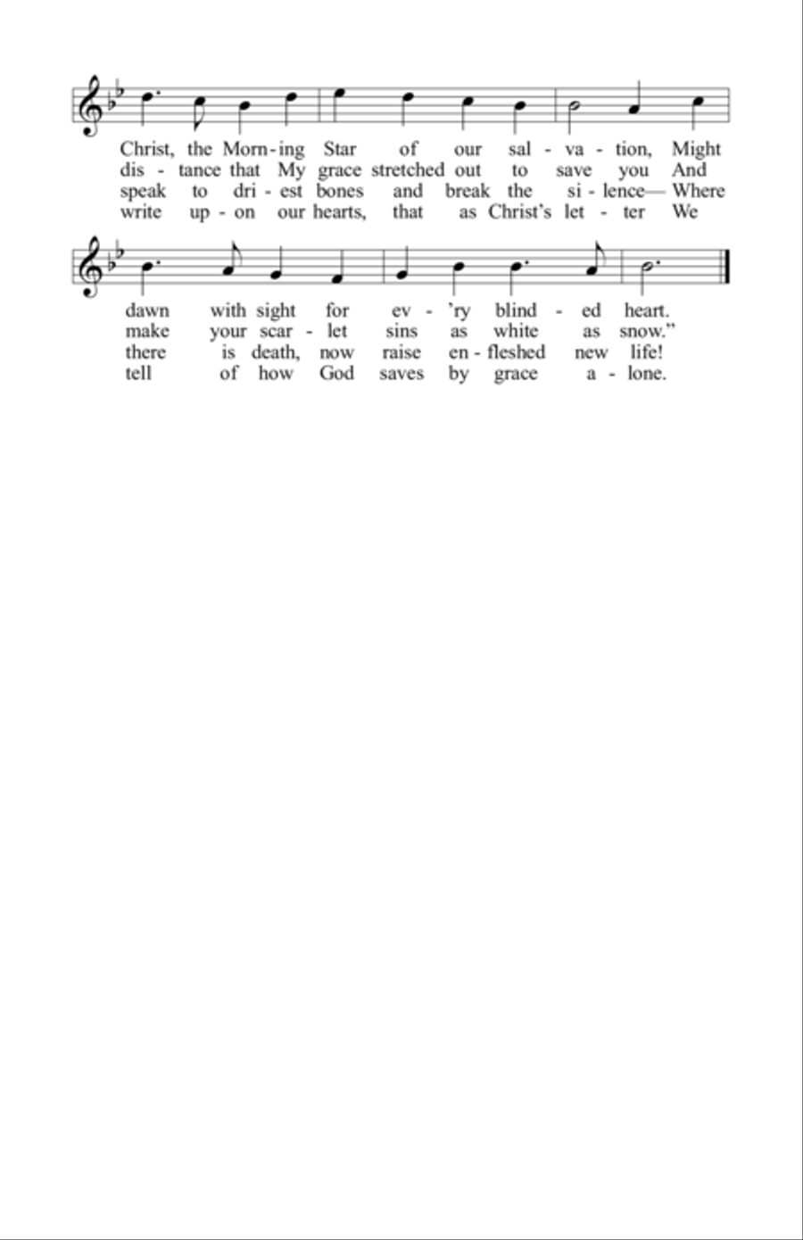 Marvel at the Mercy: The Hymns of Stephen P. Starke, Volume 2 Hymn Anthems scores gallery preview page 15