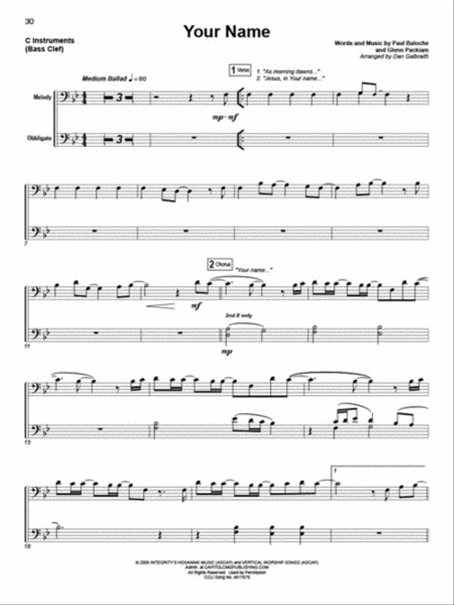 Contemporary Worship Classics Voice scores gallery preview page 5