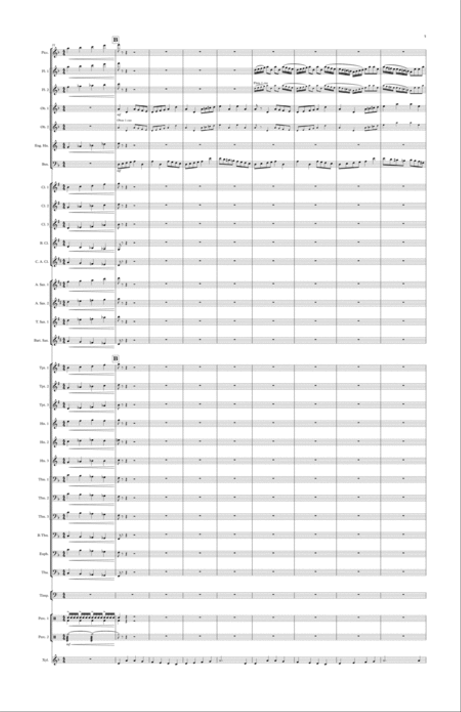 Rested Merry Gentlemen Rested Merry Gentlemen Concert Band scores gallery preview page 5
