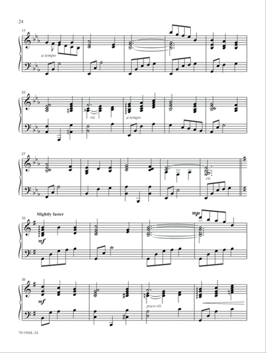 Glory and Grace Piano Solo scores gallery preview page 14