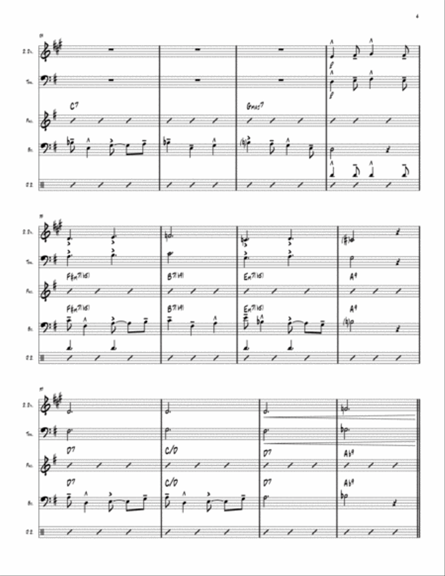 Castle Island Small Ensemble scores gallery preview page 4
