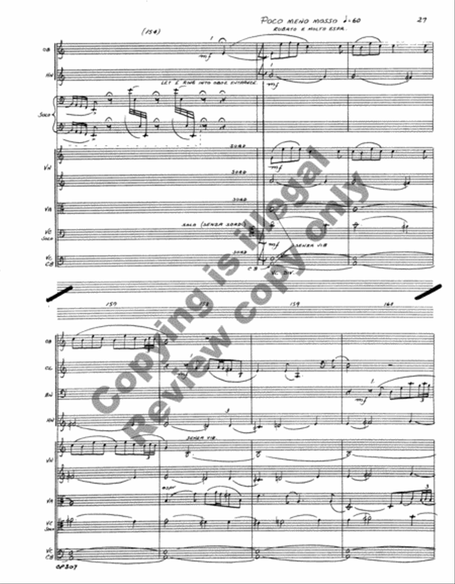 Variations on a Theme of Shostakovich (Orchesta Score) Full Orchestra scores gallery preview page 28
