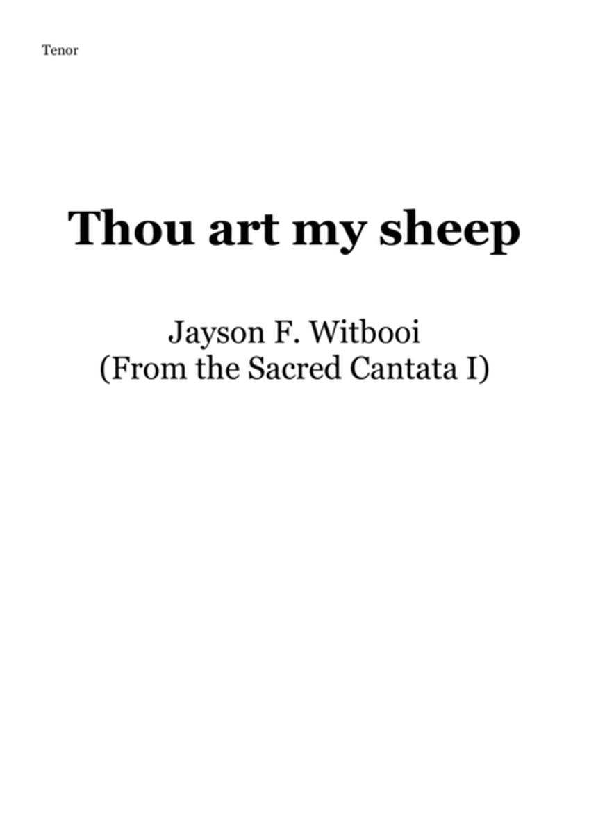 Cantata 1 mov 1 Thou art my sheep